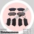 Комплект гальмівних колодок, дискове гальмо ZIMMERMANN 21479.190.2 (фото 1)