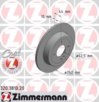 Гальмiвнi диски ZIMMERMANN 320381020