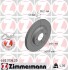Диск гальмівний CITROEN C-ZERO 10- PRZÓD ZIMMERMANN 440313620 (фото 1)
