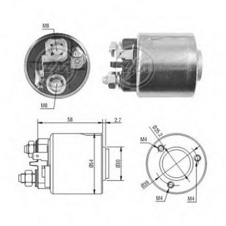 Втягуюче реле стартера ZM ZM1491