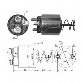 Втягуюче реле стартера ZM ZM1492