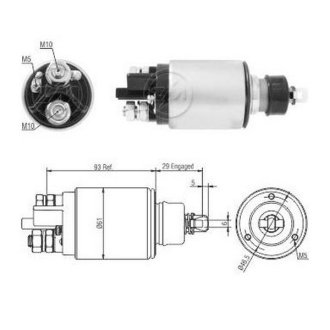 Втягуюче реле стартера ZM ZM1825