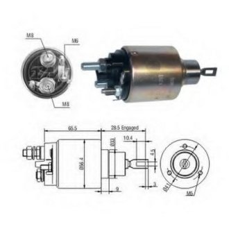 Втягуюче реле стартера ZM ZM3479