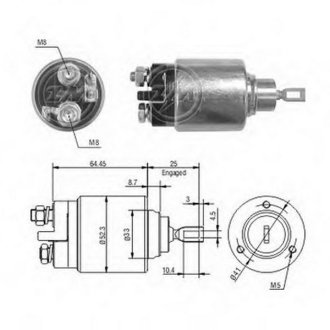 Втягуюче реле стартера ZM ZM372