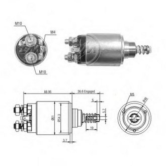 Втягуюче реле стартера ZM ZM8640