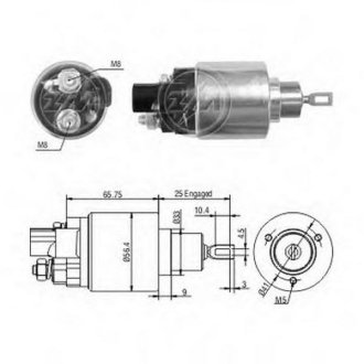 Втягуюче реле стартера ZM ZM978